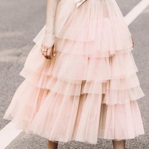 Chicwish mommy and mini tulle skirts